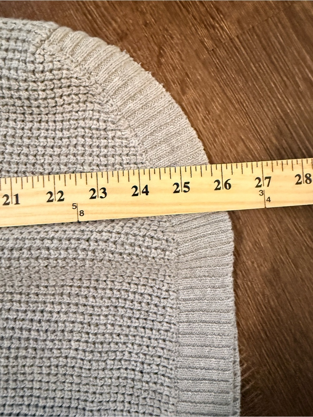 Michael Kors Light Gray Ribbed Turtleneck Sweater Size L - Picture 10 of 11